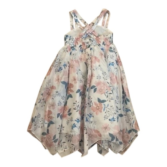 Rachel Zoe Floral Sun Dress in Pink and Blue Size 4Toddler - Picture 3 of 8